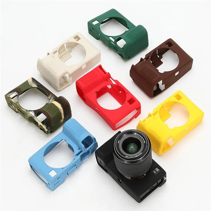For Sony A7C II / A7CR Anti-Drop Camera Cover Glossy Silicone Protective Case