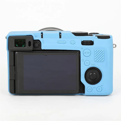 For Sony A7C II / A7CR Anti-Drop Camera Cover Glossy Silicone Protective Case
