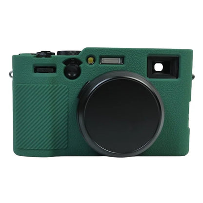 For Fujifilm X100VI Soft Silicone Case Litchi Texture Camera Protective Sleeve