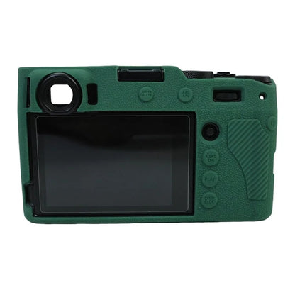 For Fujifilm X100VI Soft Silicone Case Litchi Texture Camera Protective Sleeve