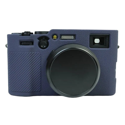 For Fujifilm X100VI Soft Silicone Case Litchi Texture Camera Protective Sleeve