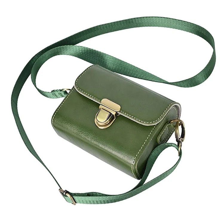 Carrying Case for Canon / Ricoh / Sony Camera Universal PU Leather Shoulder Bag