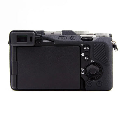 For Sony A7CR / A7C II Litchi Texture Silicone Protective Case Anti-Collision Camera Cover