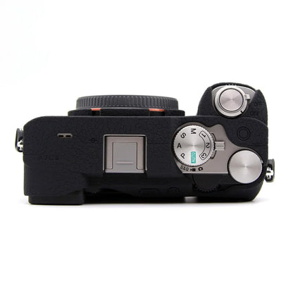 For Sony A7CR / A7C II Litchi Texture Silicone Protective Case Anti-Collision Camera Cover