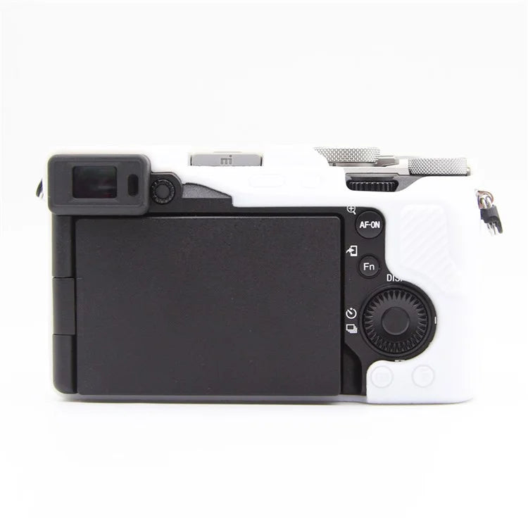 For Sony A7CR / A7C II Litchi Texture Silicone Protective Case Anti-Collision Camera Cover