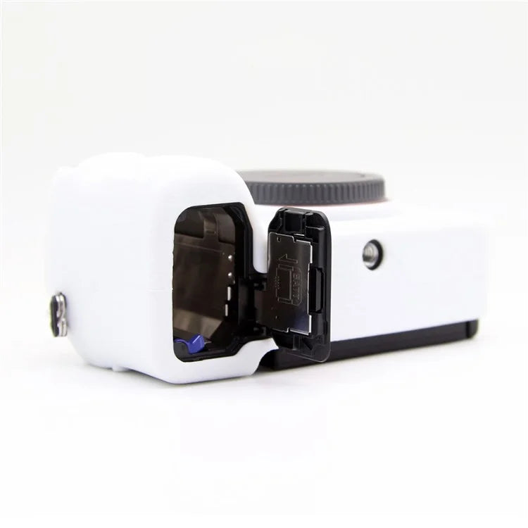 For Sony A7CR / A7C II Litchi Texture Silicone Protective Case Anti-Collision Camera Cover