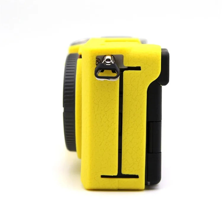 For Sony A7CR / A7C II Litchi Texture Silicone Protective Case Anti-Collision Camera Cover