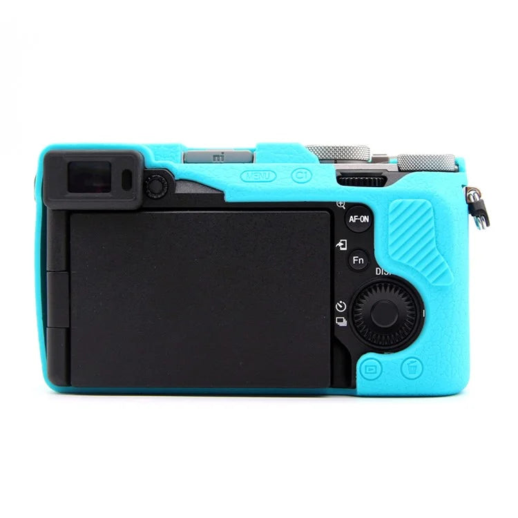For Sony A7CR / A7C II Litchi Texture Silicone Protective Case Anti-Collision Camera Cover