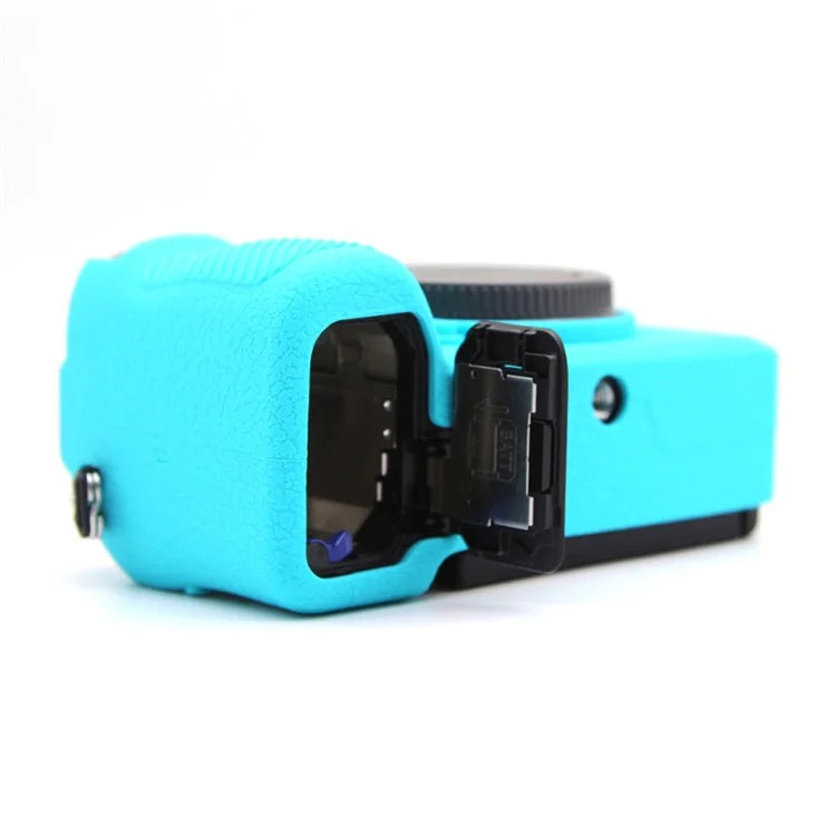 For Sony A7CR / A7C II Litchi Texture Silicone Protective Case Anti-Collision Camera Cover