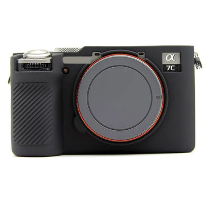 For Sony A7CR / A7C II Anti-Slip Silicone Protective Case Dust-Proof Camera Cover