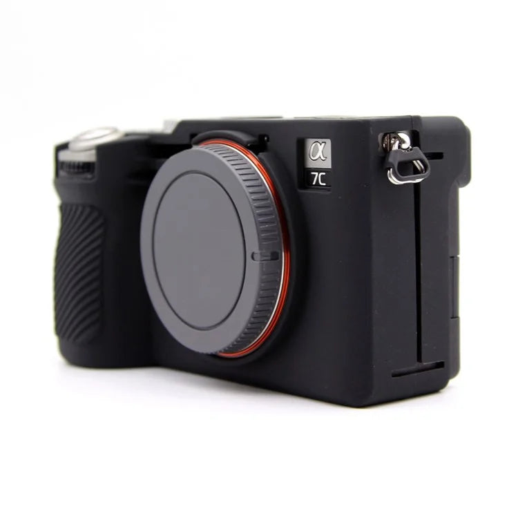 For Sony A7CR / A7C II Anti-Slip Silicone Protective Case Dust-Proof Camera Cover
