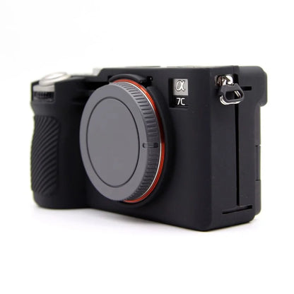 For Sony A7CR / A7C II Anti-Slip Silicone Protective Case Dust-Proof Camera Cover