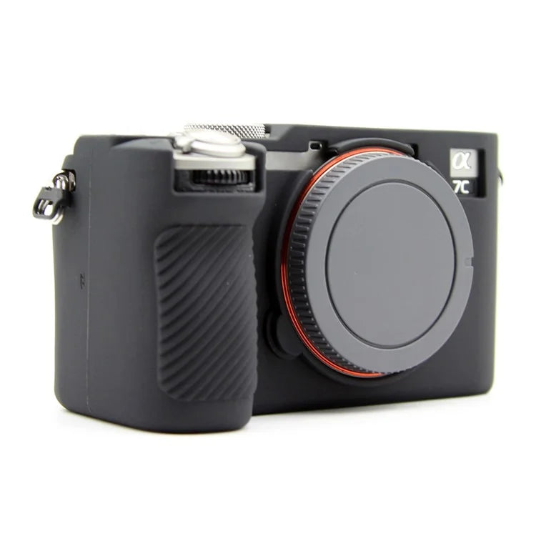 For Sony A7CR / A7C II Anti-Slip Silicone Protective Case Dust-Proof Camera Cover