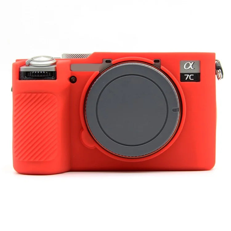 For Sony A7CR / A7C II Anti-Slip Silicone Protective Case Dust-Proof Camera Cover