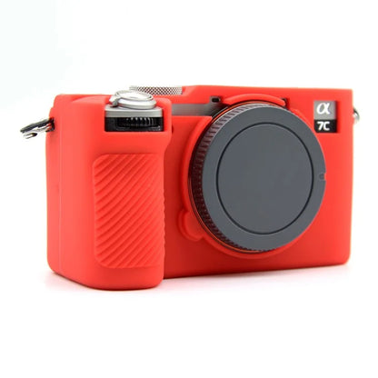 For Sony A7CR / A7C II Anti-Slip Silicone Protective Case Dust-Proof Camera Cover