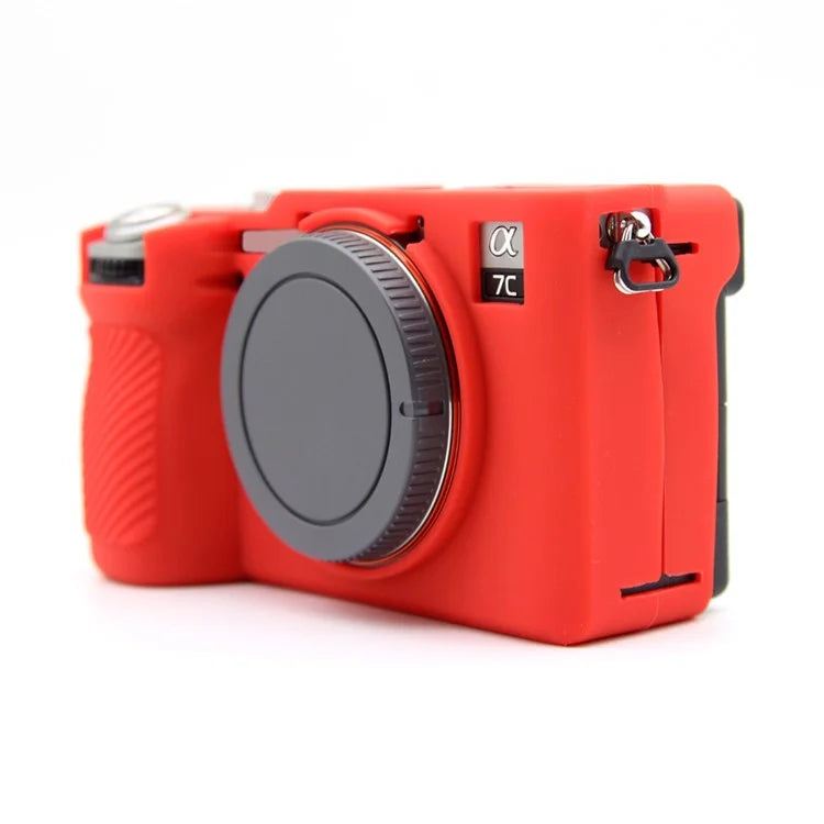 For Sony A7CR / A7C II Anti-Slip Silicone Protective Case Dust-Proof Camera Cover