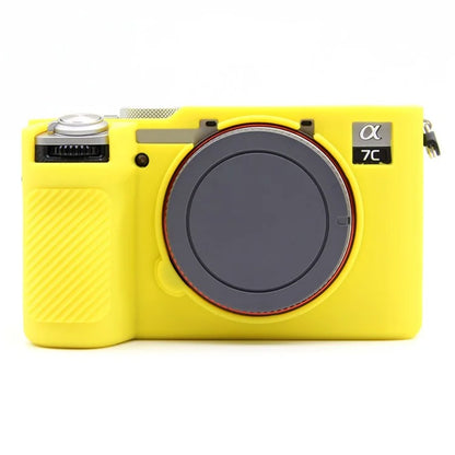 For Sony A7CR / A7C II Anti-Slip Silicone Protective Case Dust-Proof Camera Cover