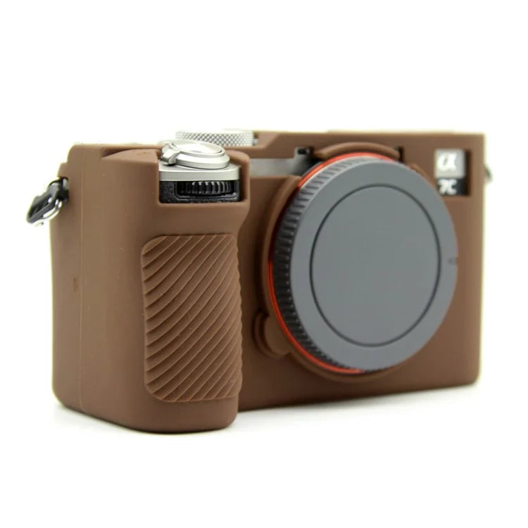 For Sony A7CR / A7C II Anti-Slip Silicone Protective Case Dust-Proof Camera Cover
