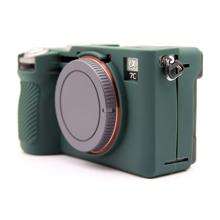 For Sony A7CR / A7C II Anti-Slip Silicone Protective Case Dust-Proof Camera Cover