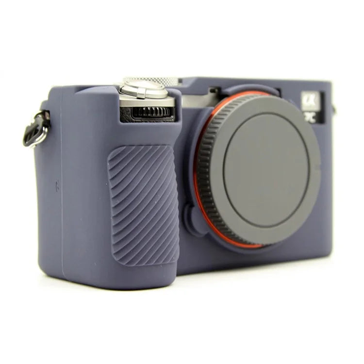 For Sony A7CR / A7C II Anti-Slip Silicone Protective Case Dust-Proof Camera Cover
