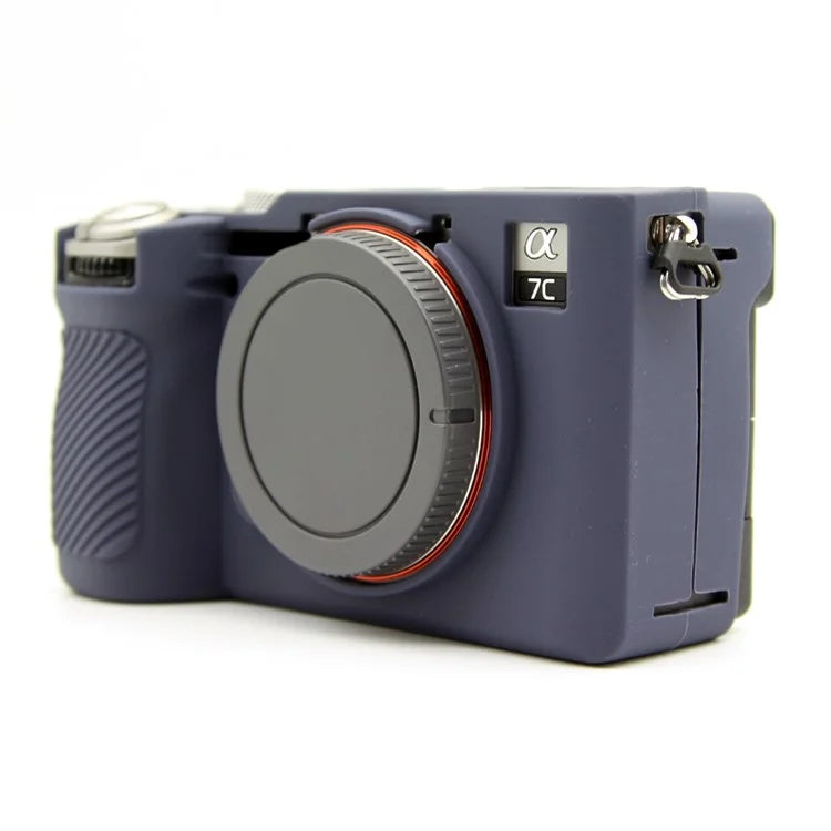 For Sony A7CR / A7C II Anti-Slip Silicone Protective Case Dust-Proof Camera Cover