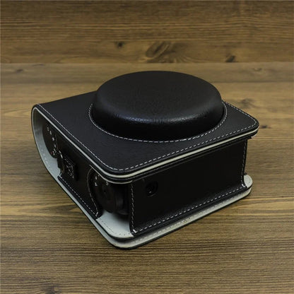 Carry Case for Fujifilm Instax Mini 99 Camera, Leather Protective Bag with Adjustable Strap