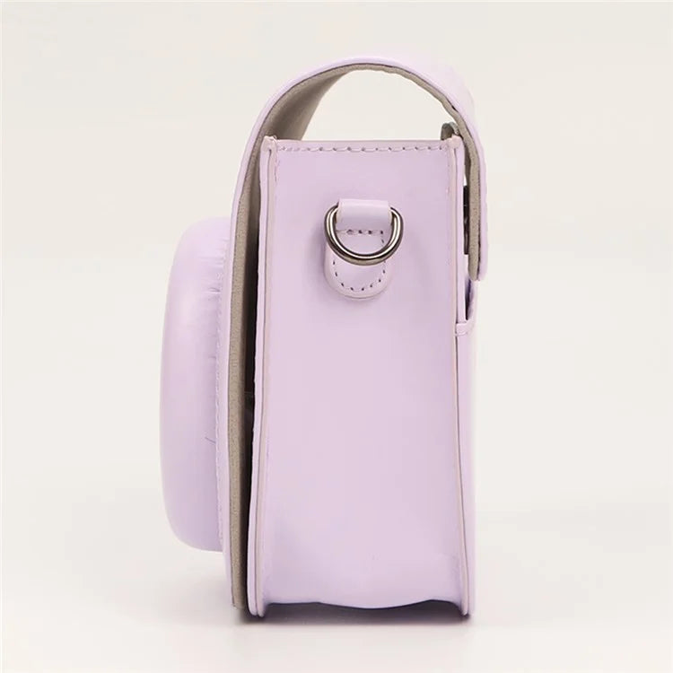 Instant Camera Case for Fujifilm Instax Mini 12 / Mini 11 / Mini 9 / Mini 8 Retro Leather Bag with Shoulder Strap