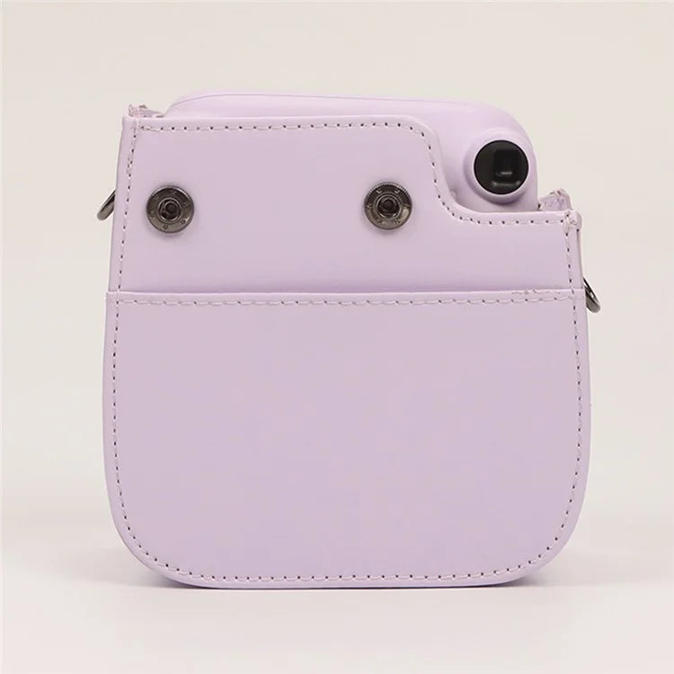 Instant Camera Case for Fujifilm Instax Mini 12 / Mini 11 / Mini 9 / Mini 8 Retro Leather Bag with Shoulder Strap