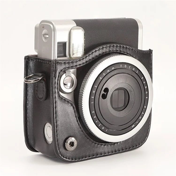 Camera Case for Fujifilm Instax Mini 90 Film Camera Protective Vintage Bag with Adjustable Strap