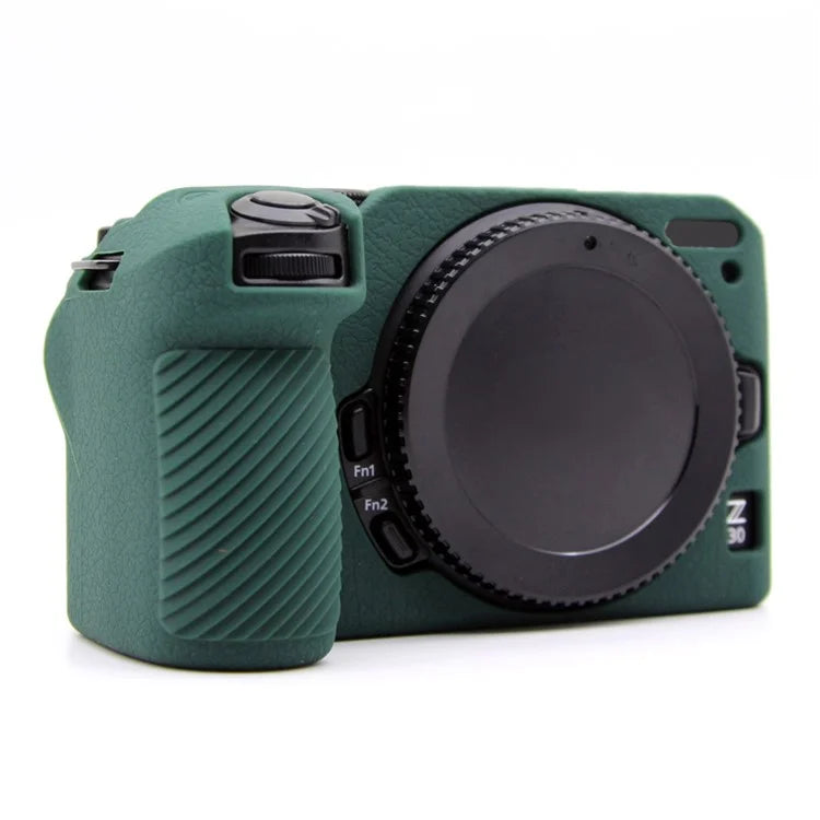 For Nikon Z 30 Litchi Texture Silicone Protective Case Anti-Collision Camera Cover