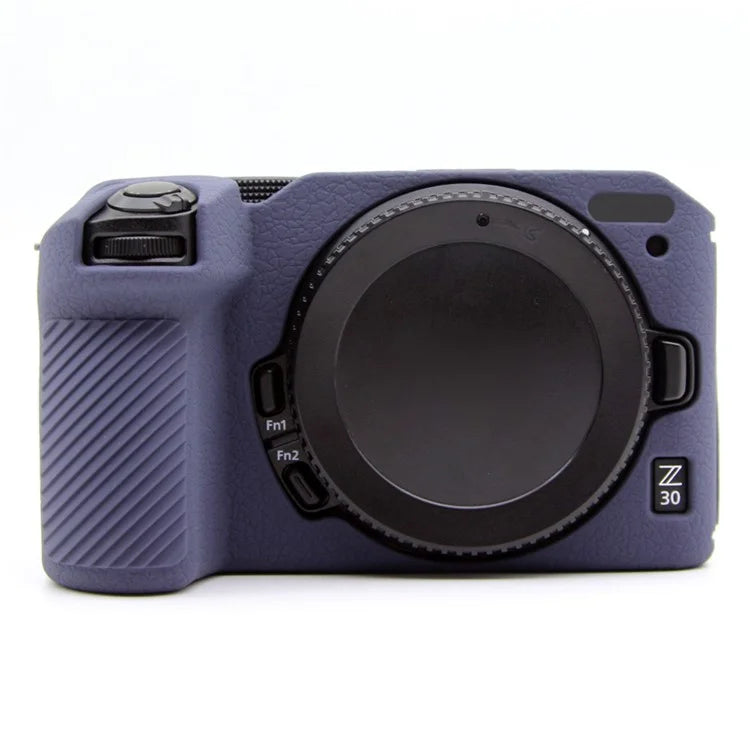 For Nikon Z 30 Litchi Texture Silicone Protective Case Anti-Collision Camera Cover