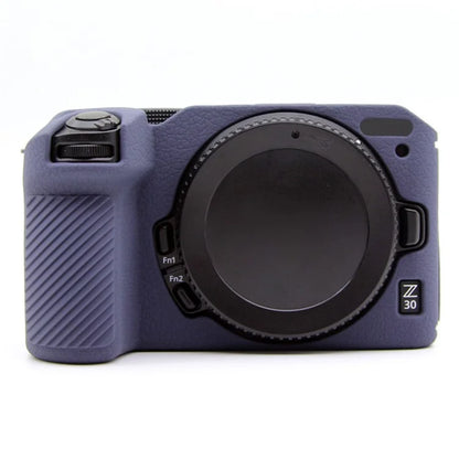 For Nikon Z 30 Litchi Texture Silicone Protective Case Anti-Collision Camera Cover