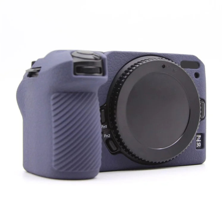 For Nikon Z 30 Litchi Texture Silicone Protective Case Anti-Collision Camera Cover