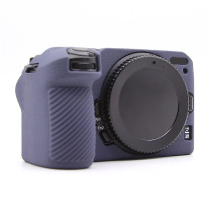 For Nikon Z 30 Litchi Texture Silicone Protective Case Anti-Collision Camera Cover
