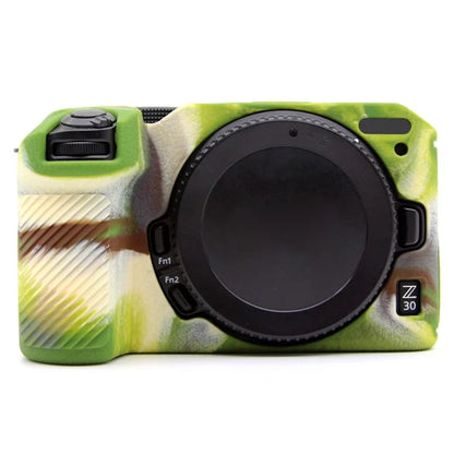 For Nikon Z 30 Litchi Texture Silicone Protective Case Anti-Collision Camera Cover