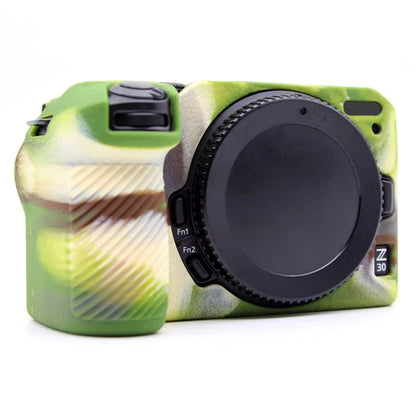 For Nikon Z 30 Litchi Texture Silicone Protective Case Anti-Collision Camera Cover