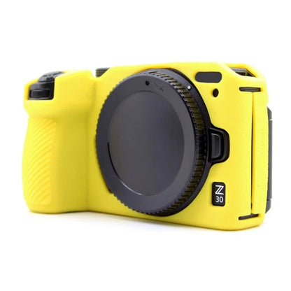For Nikon Z 30 Litchi Texture Silicone Protective Case Anti-Collision Camera Cover