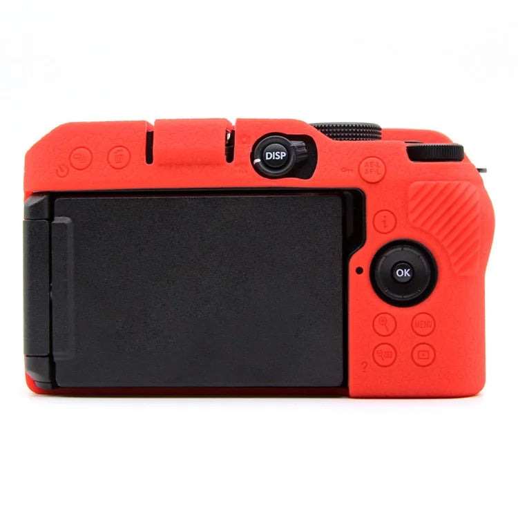 For Nikon Z 30 Litchi Texture Silicone Protective Case Anti-Collision Camera Cover