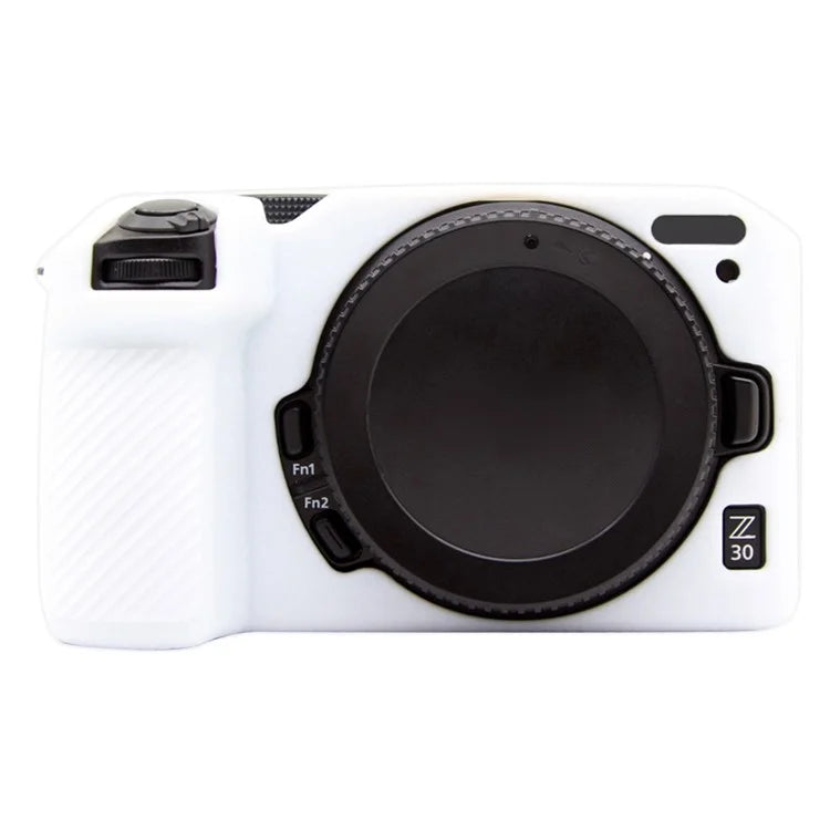 For Nikon Z 30 Litchi Texture Silicone Protective Case Anti-Collision Camera Cover
