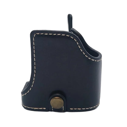 For Sony A7C II PU Leather Camera Bottom Cover Half Body Case with Screw