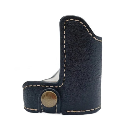 For Fujifilm X-T1 Bottom Case Buffalo Texture PU Leather Camera Protector with Battery Opening