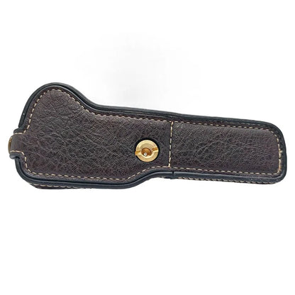 For Fujifilm X-T1 Bottom Case Buffalo Texture PU Leather Camera Protector with Battery Opening