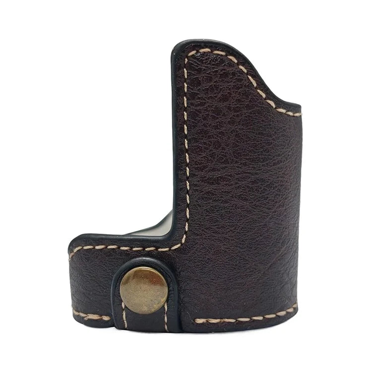 For Fujifilm X-T1 Bottom Case Buffalo Texture PU Leather Camera Protector with Battery Opening