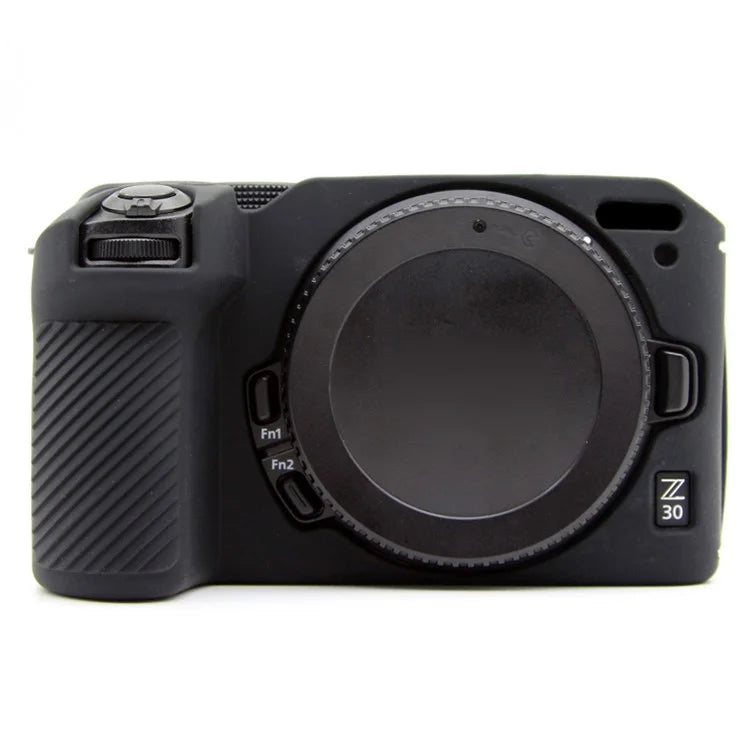 For Nikon Z 30 Camera Silicone Case Anti-Slip Glossy Surface Protective Cover