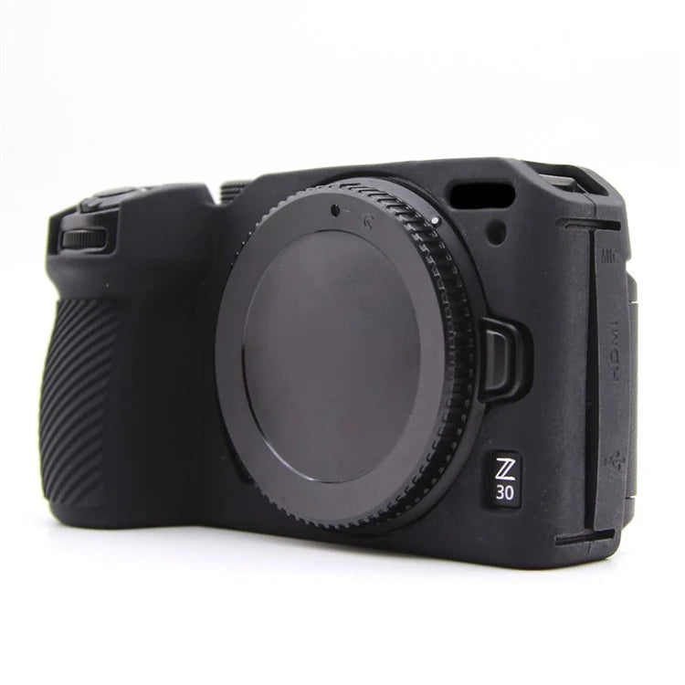 For Nikon Z 30 Camera Silicone Case Anti-Slip Glossy Surface Protective Cover