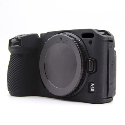 For Nikon Z 30 Camera Silicone Case Anti-Slip Glossy Surface Protective Cover