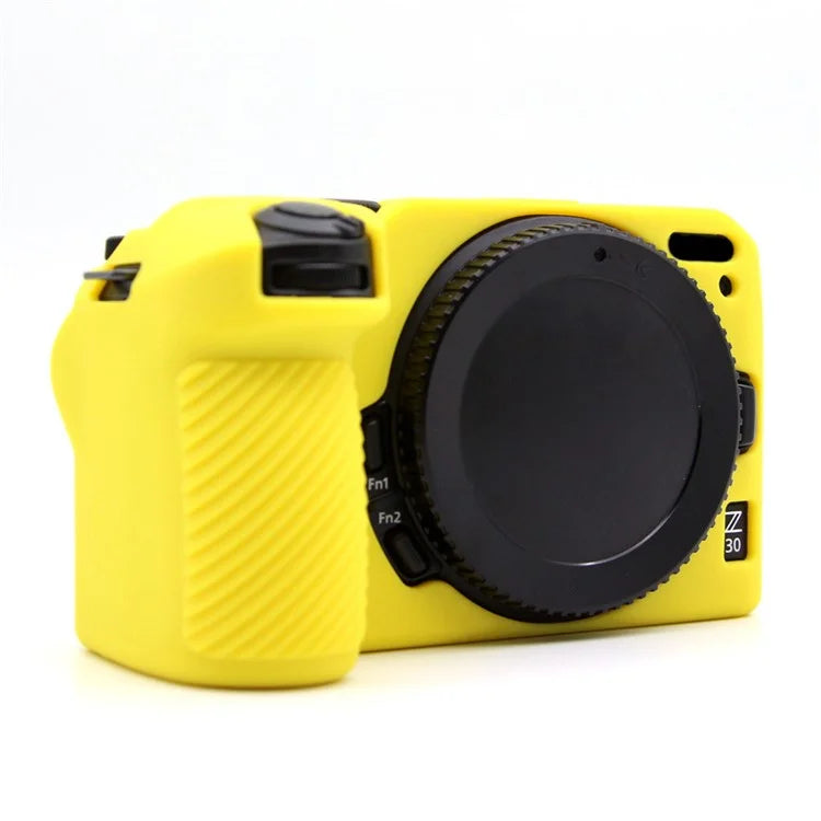 For Nikon Z 30 Camera Silicone Case Anti-Slip Glossy Surface Protective Cover