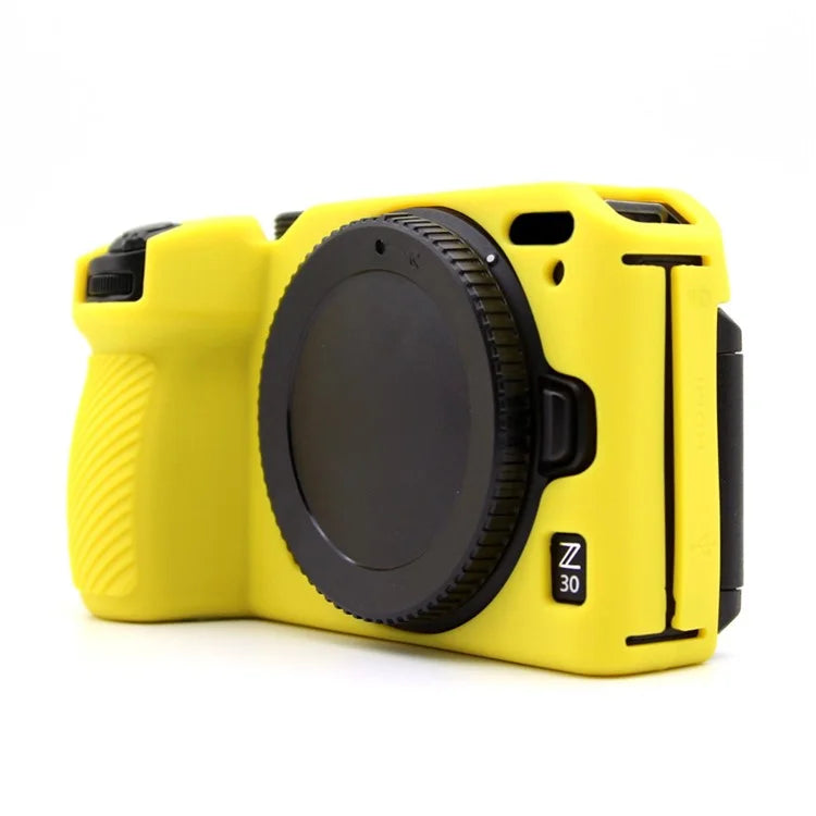 For Nikon Z 30 Camera Silicone Case Anti-Slip Glossy Surface Protective Cover