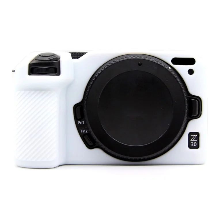 For Nikon Z 30 Camera Silicone Case Anti-Slip Glossy Surface Protective Cover
