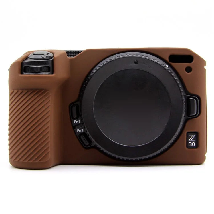 For Nikon Z 30 Camera Silicone Case Anti-Slip Glossy Surface Protective Cover